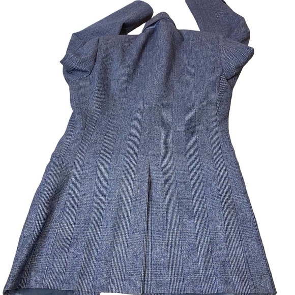 Adolfo sport coat Bloomingdales men's gray blazer jacket 2 button vintage SZ L - Picture 3 of 10